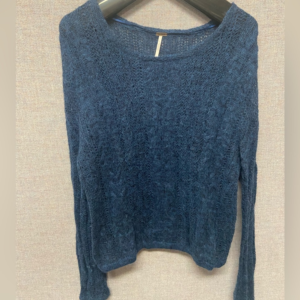 Free People Open Knit Sweater